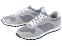 LIVERGY Heren sneakers (Grijs, 42)