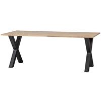 WOOOD Tablo Tafel met Alkmaar Poot - Eiken - 75x200x90