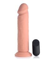 Vibrerende Siliconen Dildo met Afstandsbediening