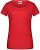 James & Nicholson JN8003 Ladies´ T Pocket - /Red - XS