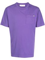 1017 ALYX 9SM t-shirt en coton à poche plaquée - Violet