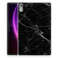 Lenovo Tab P11 Gen 2 Tablet Back Cover Marmer Zwart - Origineel Cadeau Vader Lenovo Tab P11 Gen 2 Tablet Back Cover Marmer Zwart - Origineel Cadeau Vader
