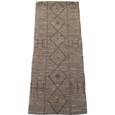 Kleed Zeegras Natur Zwart 80x200cm