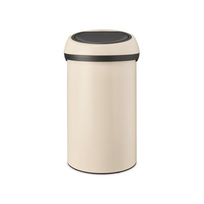 Brabantia Touch Bin Afvalemmer - 60 liter - soft beige 200762