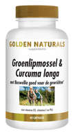 Golden Naturals Groenlipmossel & Curcuma Longa Capsules