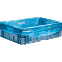 Zak | Kratzak | HDPE | 680/ 2x170x630mm | 20my | blauw | 500 stuks