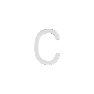 Intersteel Huisletter CNumbra 10cm RVS - 0035.402603