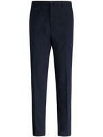 ETRO pantalon de costume en jacquard - Bleu