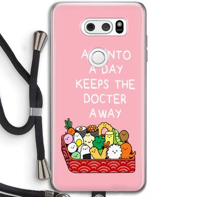Bento a day: LG V30 Transparant Hoesje met koord