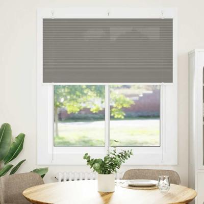 VidaXL Plissé rolgordijn 115x100 cm stofbreedte 114,4 cm antraciet