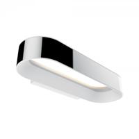 Paulmann Agena 70948 LED-wandlamp voor badkamer 20 W Warmwit Chroom, Wit (mat) - thumbnail