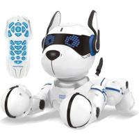 Power Puppy - Mijn intelligente programmeerbare en tactiele robothond met afstandsbediening - LEXIBOOK