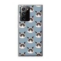 It's a Purrr Case: Samsung Galaxy Note 20 Ultra / Note 20 Ultra 5G Transparant Hoesje