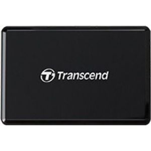 Transcend TS-RDF9K2 geheugenkaartlezer Micro-USB Zwart