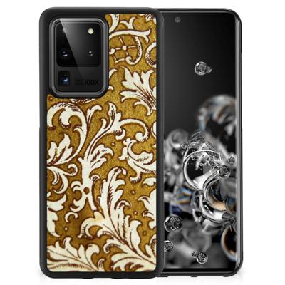 Hoesje TPU Samsung Galaxy S20 Ultra Barok Goud