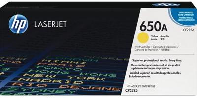 HP 650A toner geel