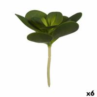 Decoratieve plant Lakens Rond Plastic 18 x 23 x 18 cm (6 Stuks)