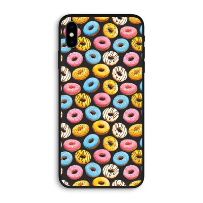 Pink donuts: iPhone XS Max Biologisch afbreekbaar hoesje
