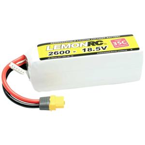 LemonRC LiPo accupack 18.5 V 2600 mAh Aantal cellen: 5 35 C Softcase XT60