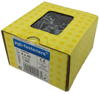 pgb-Europe PGB-FASTENERS | Spaanplaatschroef VK-Z Ø 4,00x45 Zn | 200 st - PGWVZV001004000453