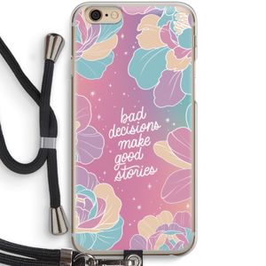 Good stories: iPhone 6 / 6S Transparant Hoesje met koord