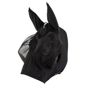 BR Lycra vliegenmasker met rits donkergrijs maat:pony