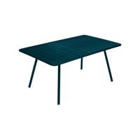 Fermob Luxembourg tuintafel L165 x B100 cm Acapulco blue