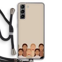 Girls girls girls: Samsung Galaxy S21 Transparant Hoesje met koord