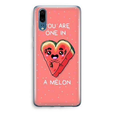 One In A Melon: Huawei P20 Transparant Hoesje