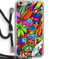 Represent: iPhone 6 PLUS / 6S PLUS Transparant Hoesje met koord