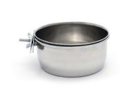Beeztees Beeztees Coopcup Inox+Schroef Hondenvoerbak 0,6L 12cm
