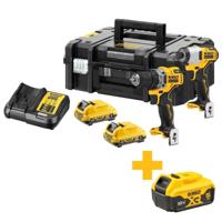 DeWALT DCK2110L2T Accu combiset 2-delig (DCD710 + DCF815) 12V XR 3.0Ah in TSTAK DeWALT DCK2110L2T Accu combiset 2-delig (DCD710 + DCF815) 12V XR 3.0Ah in TSTAK