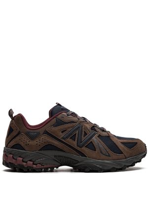 New Balance baskets 610v1 en daim - Marron