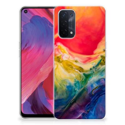 Smartphone hoesje OPPO A93 5G Watercolor Dark Smartphone hoesje OPPO A93 5G Watercolor Dark