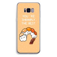 You're Shrimply The Best: Samsung Galaxy S8 Plus Transparant Hoesje You're Shrimply The Best: Samsung Galaxy S8 Plus Transparant Hoesje