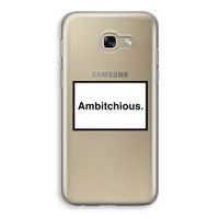 Ambitchious: Samsung Galaxy A5 (2017) Transparant Hoesje Ambitchious: Samsung Galaxy A5 (2017) Transparant Hoesje