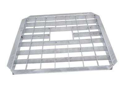 Ubbink Metalen afdekrooster, vierkant 40x40 cm