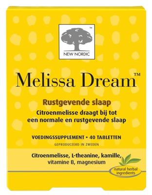 New Nordic Melissa dream 40 Tabletten