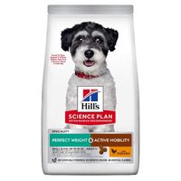 Hill&apos;s Science Plan Perfect Weight & Active Mobility Small & Mini Adult hondenvoer met Kip 6kg