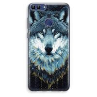 Darkness Wolf: Huawei P Smart (2018) Transparant Hoesje