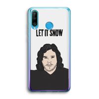 Let It Snow: Huawei P30 Lite Transparant Hoesje Let It Snow: Huawei P30 Lite Transparant Hoesje