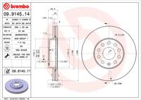 Remmenset, remschijf BREMBO, Remschijftype: Binnen geventileerd, Inbouwplaats: Achteras: , u.a. für Seat, Skoda, VW - thumbnail