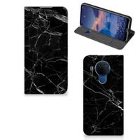 Nokia 5.4 | Standcase | Marmer Zwart - Origineel Cadeau Vader
