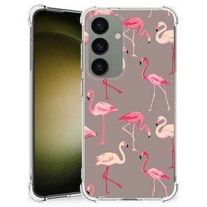 Samsung Galaxy S24 Case Anti-shock Flamingo