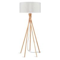 GOOD&MOJO Vloerlamp Kilimanjaro - Naturel|Bamboe - Ø60cm