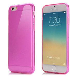 Roze slim fit iPhone 6 TPU hoesje