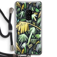 Tropical Palms Dark: Xiaomi Mi Mix 2 Transparant Hoesje met koord
