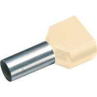 Cimco 187729 Dubbele adereindhulzen 16 mm² Deels geïsoleerd 100 stuk(s)