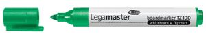 Viltstift Legamaster TZ100 whiteboard rond groen 1.5-3mm