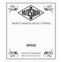Rotosound NP008 Losse Plain Steel .008 Elektrische / Akoestische Snaar